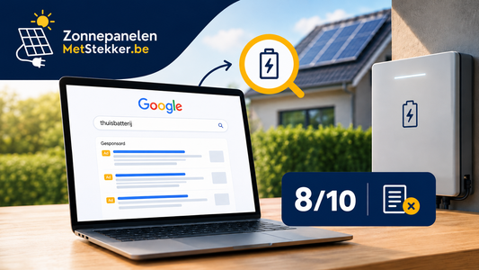 8 van 10 gecontroleerde webshops regelen Belgische Bebat-bijdrage voor thuisbatterijen niet zelf