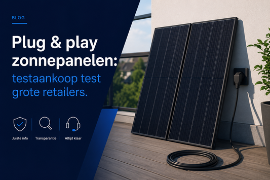 Testaankoop onderzoekt plug & play zonnepanelen: hoe weet je of jouw set geschikt is voor België?