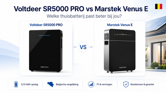 Voltdeer SR5000 PRO vs Marstek Venus E: welke thuisbatterij past beter bij jou?