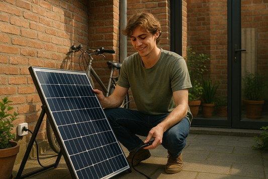 Zonnepanelen met stekker: de slimme keuze voor huurders en stadsbewoners