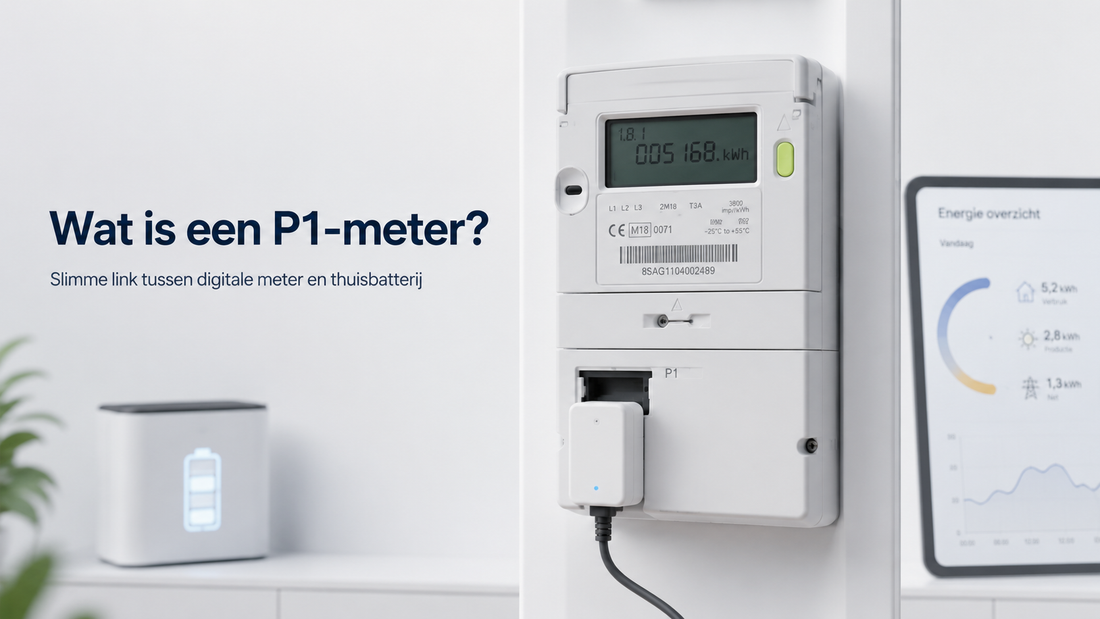 Wat is een P1-meter? Alles over de P1-poort, digitale meter en thuisbatterij