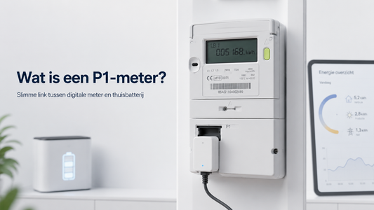 Wat is een P1-meter? Alles over de P1-poort, digitale meter en thuisbatterij